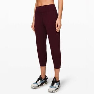 Lululemon Align Jogger Crop *23" Garnet Size 12